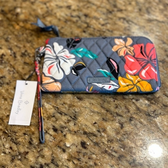 Vera Bradley Handbags - Vera Bradley | RFID Tech Wristlet | Coastal Paradise